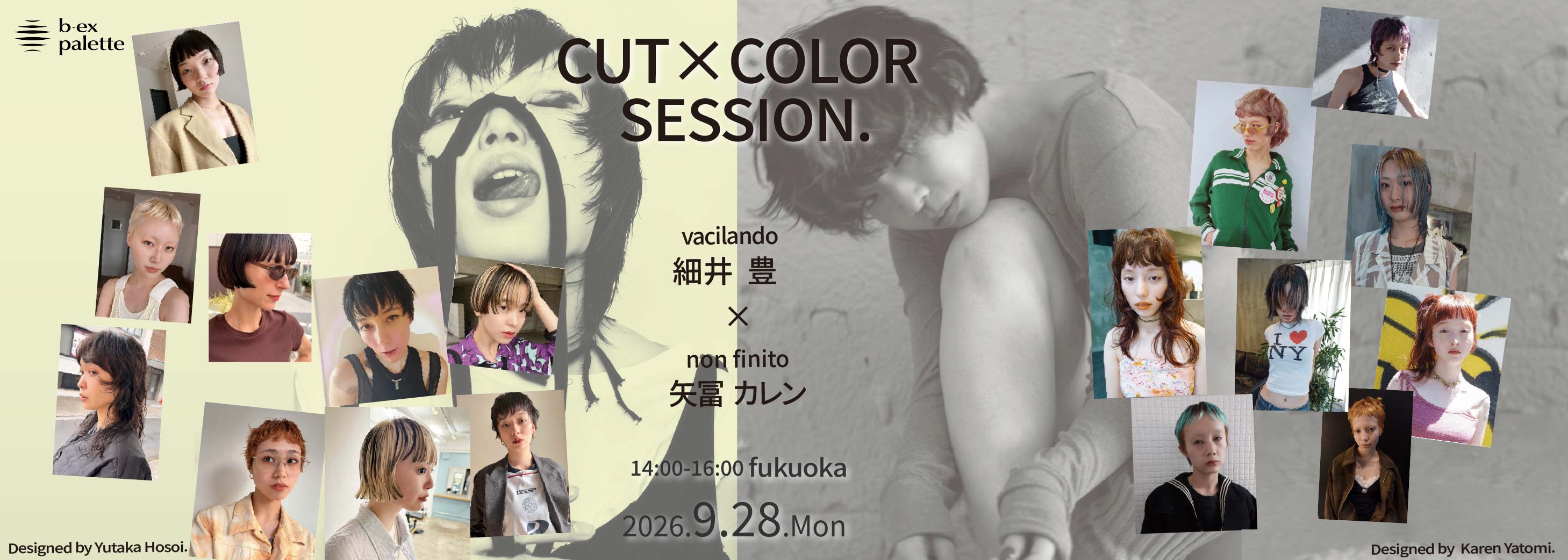 vacilando/細井豊/non finito/矢冨カレン_CUT×COLOR SESSION【TS0928】